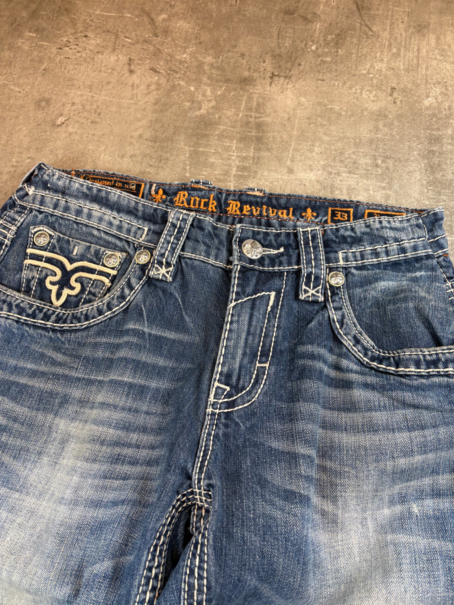 Rock Revival Straight Jeans S