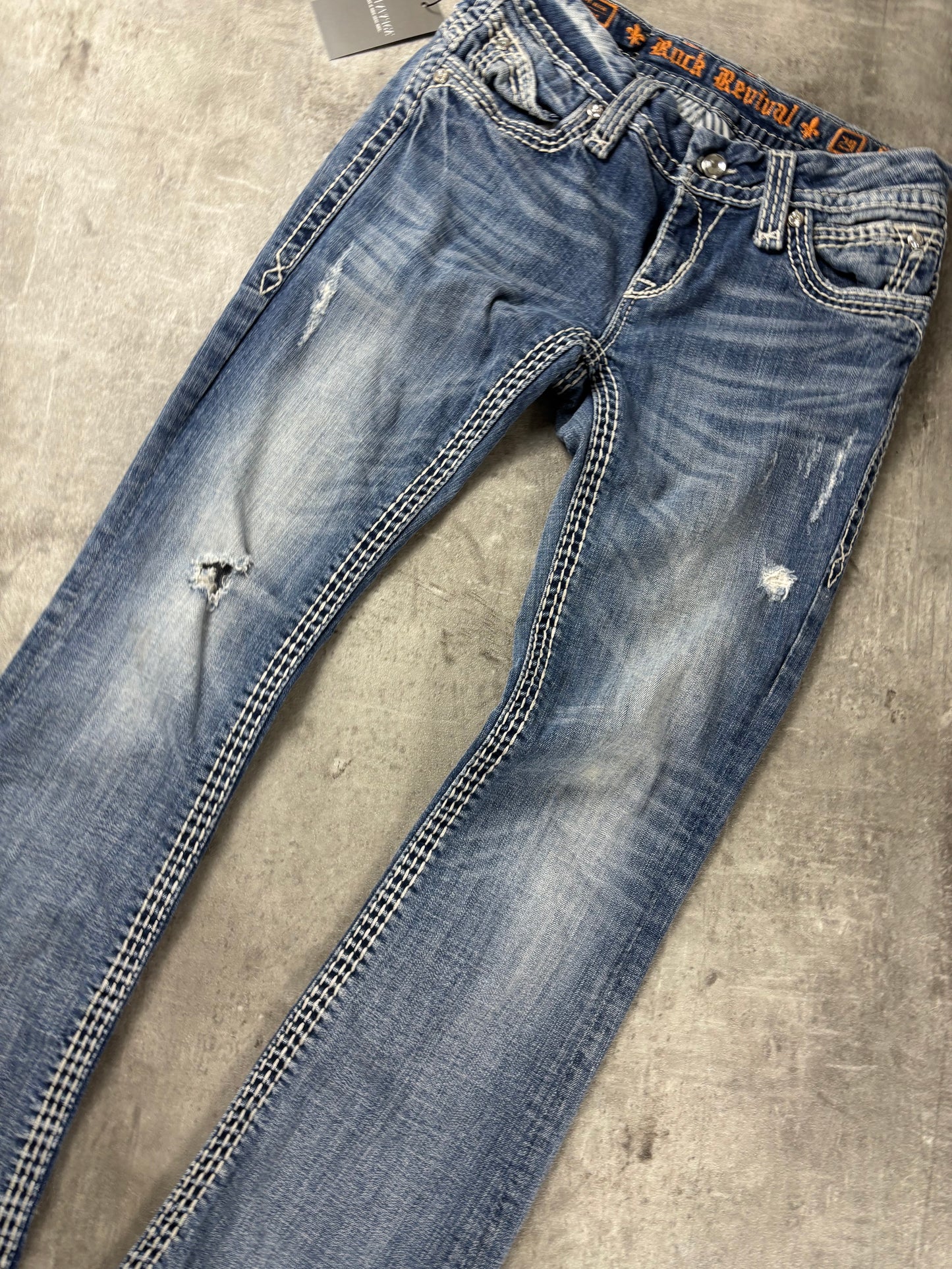 Rock Revival Low Waist Jeans S