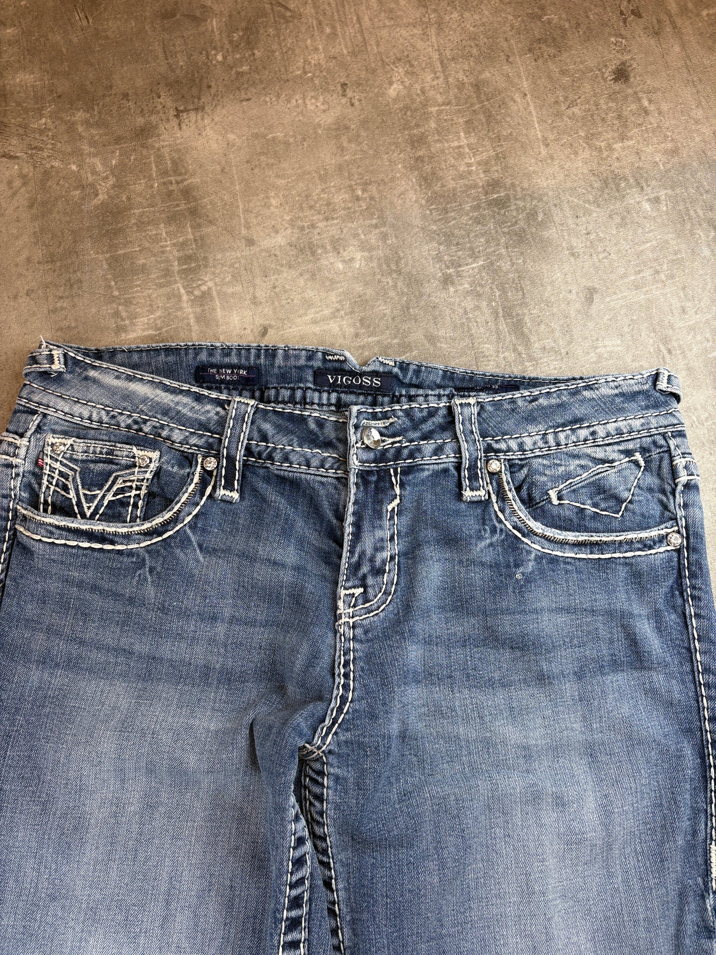 Vintage Low Waist Jeans L