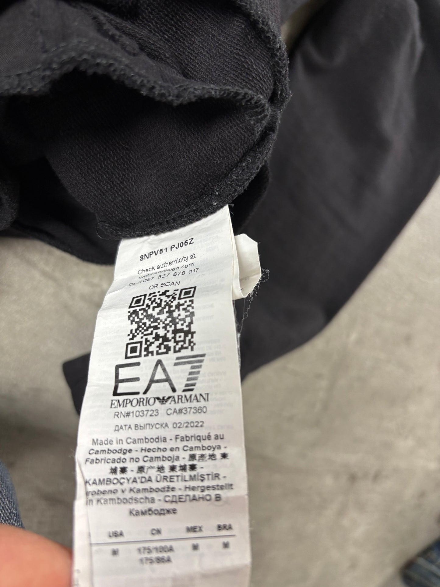 EA7 Trackjacket M