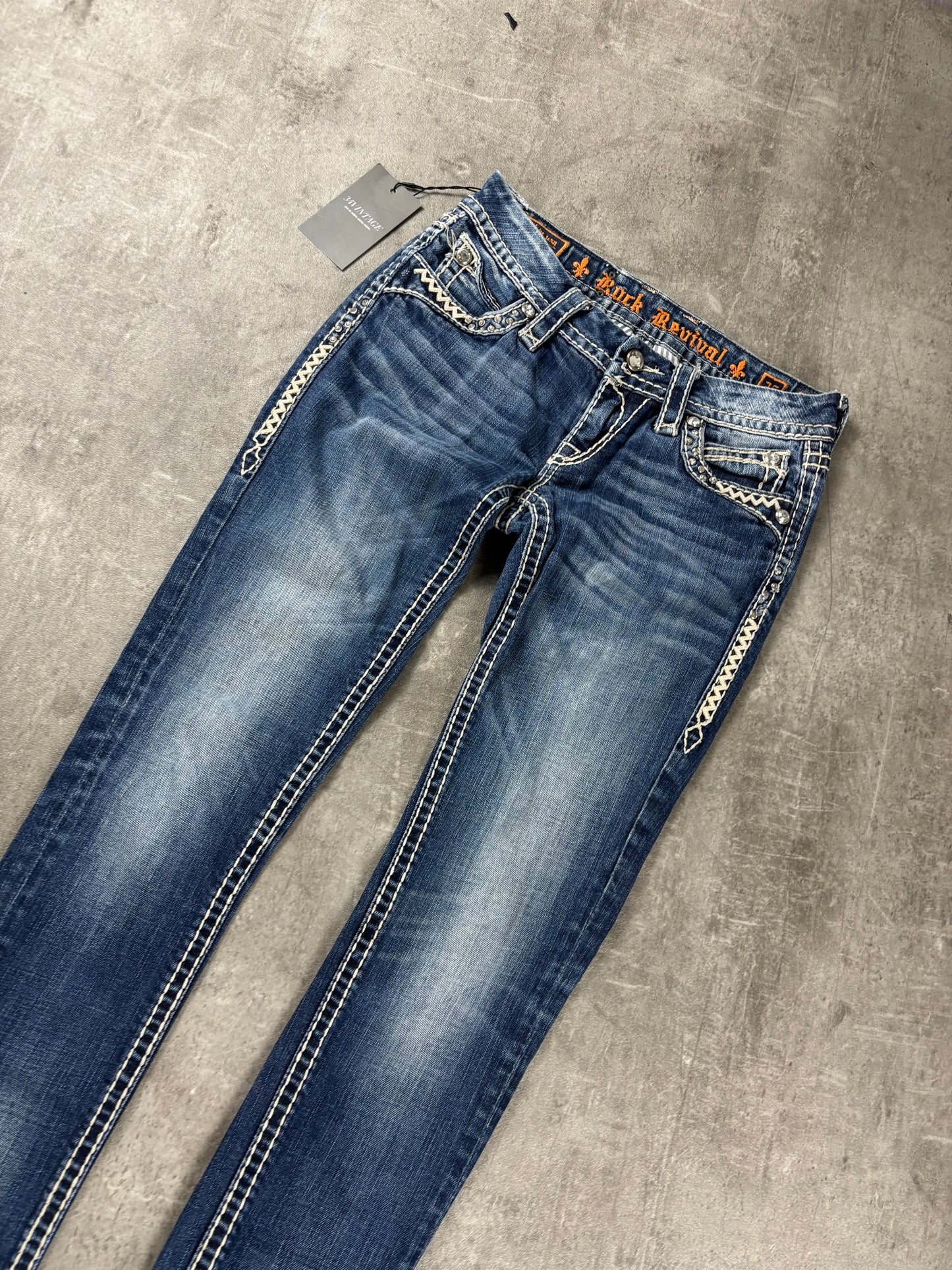 Rock Revival Low Waist Jeans S