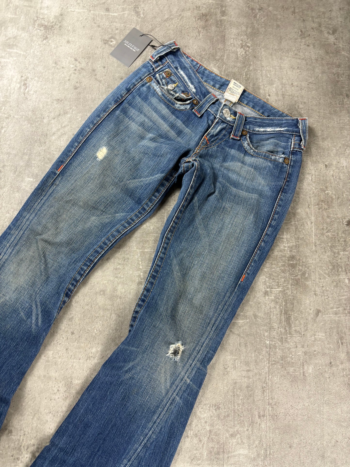 True Religion Low Waist Jeans S