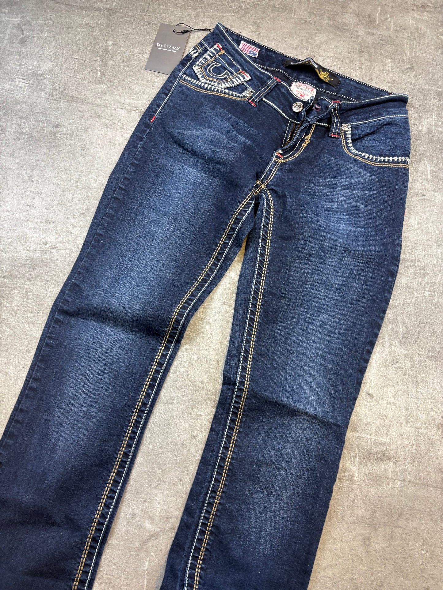 True Religion Low Waist Jeans S