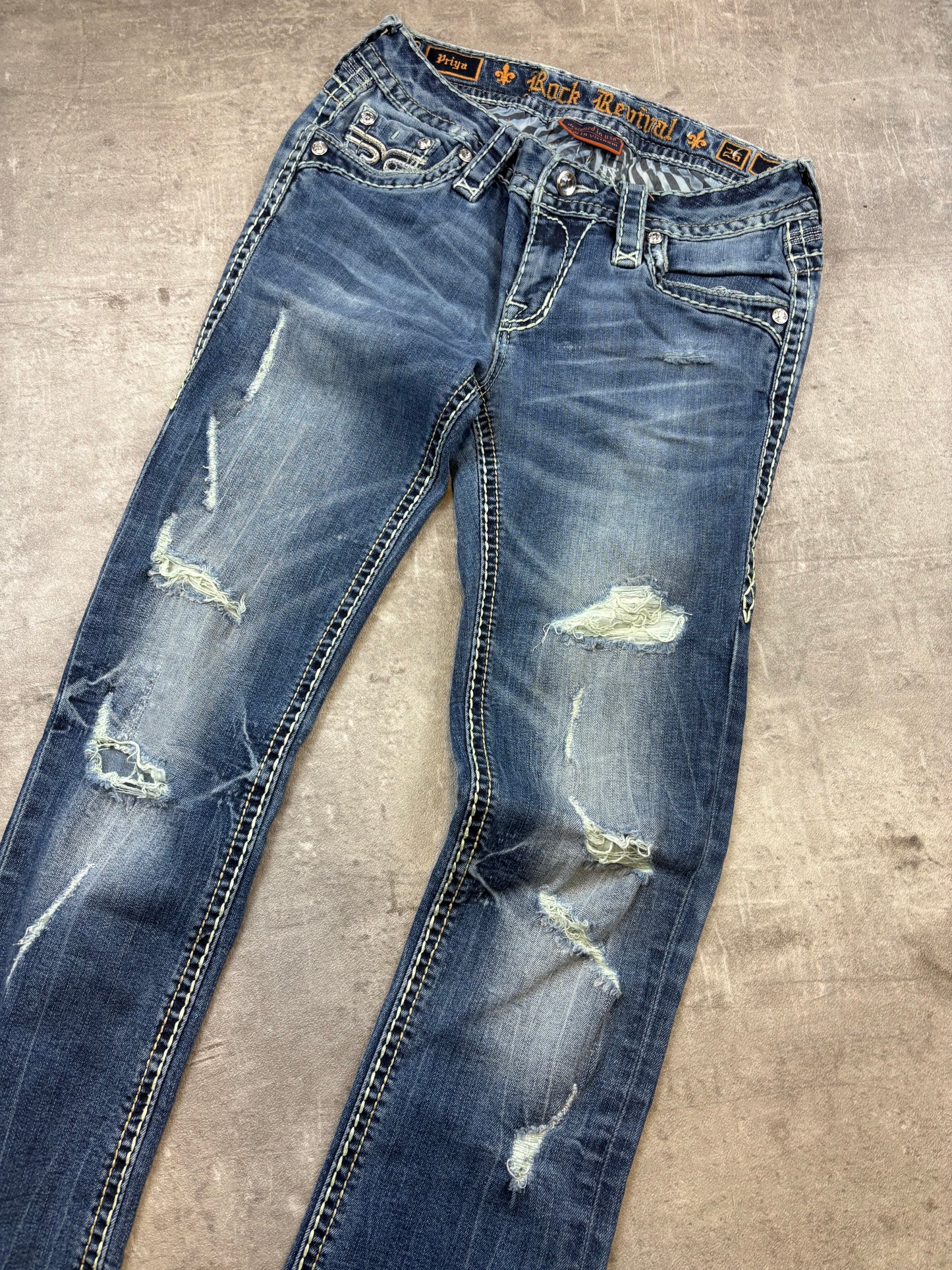 Rock Revival Jeans Low Waist S