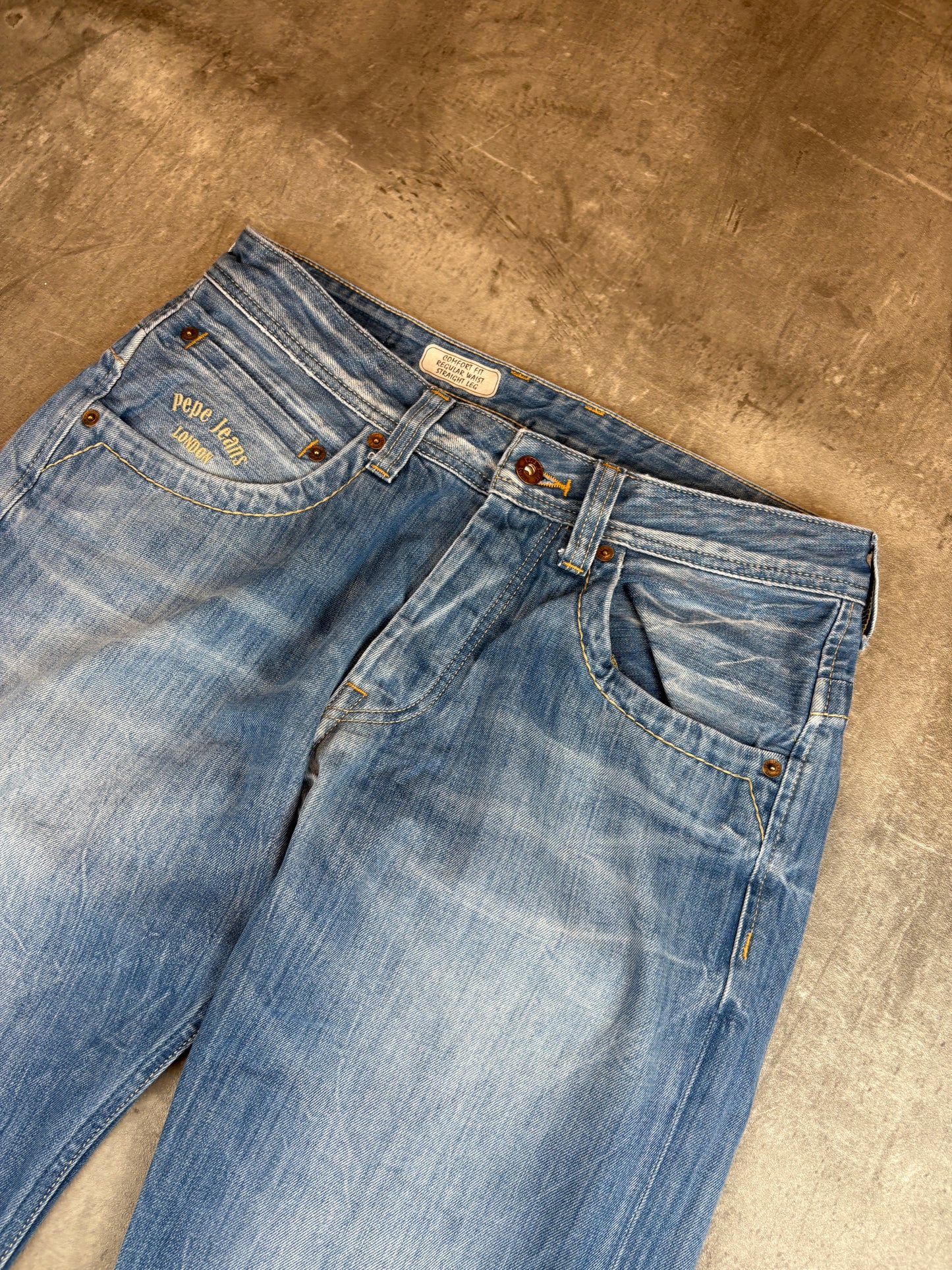Pepe washed Jeans Straight Jeans M