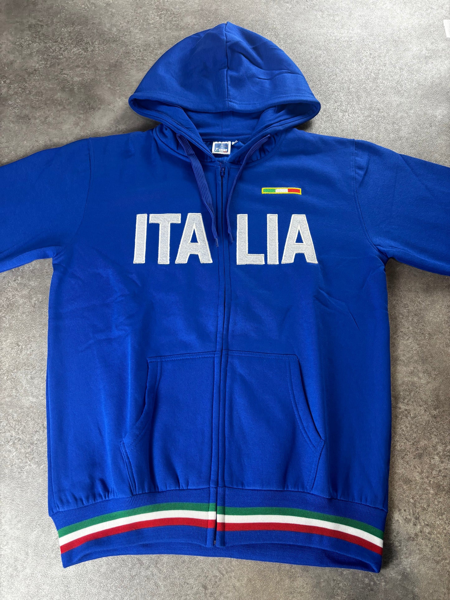 Italia Jacke blau