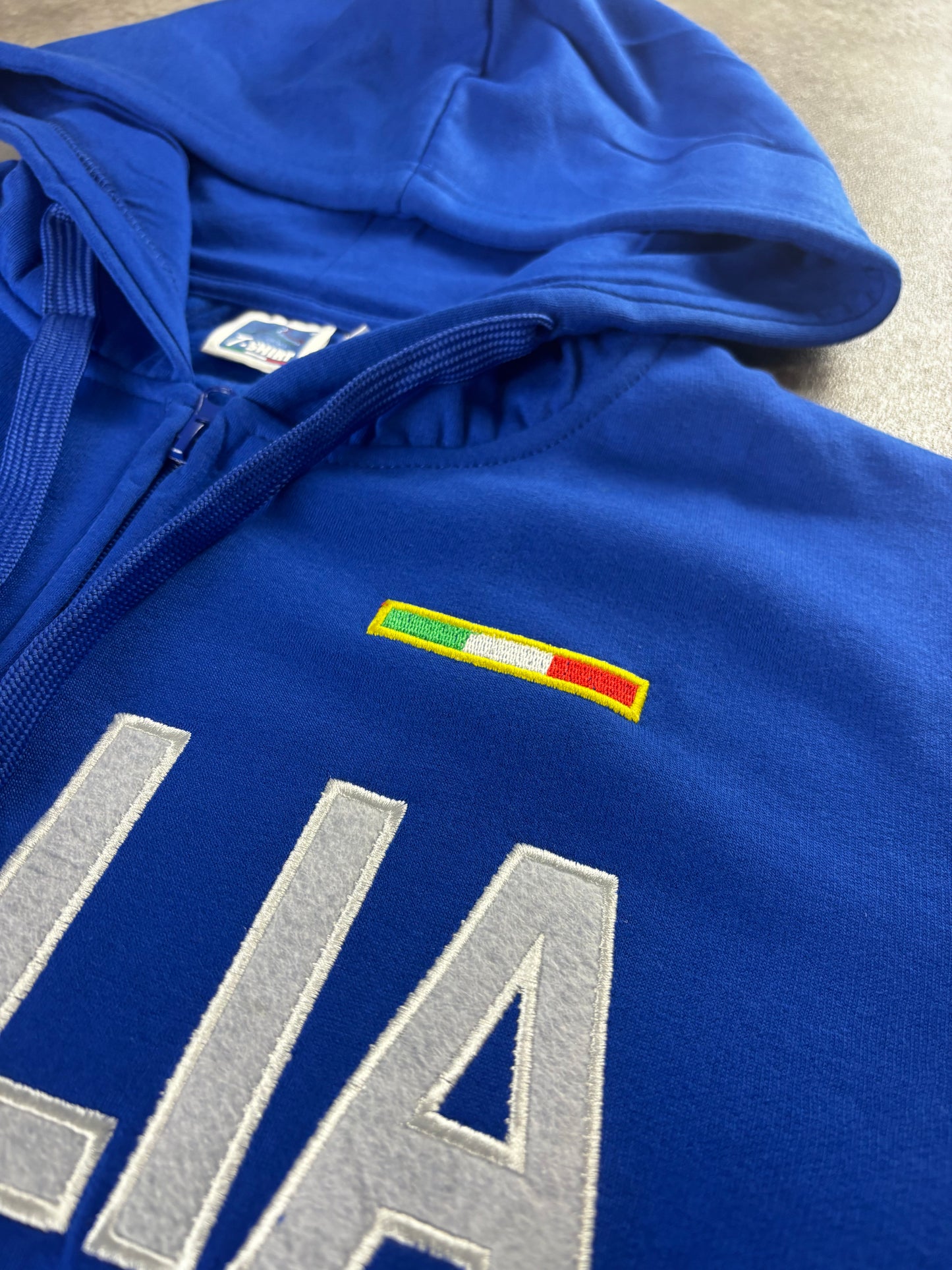 Italia Jacke blau
