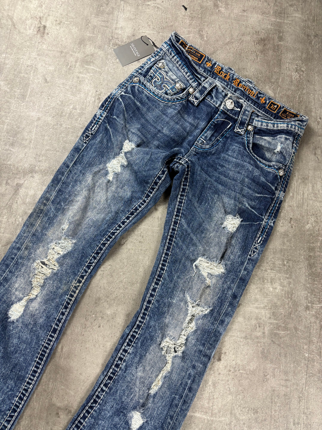 Rock Revival Low Waist Jeans S