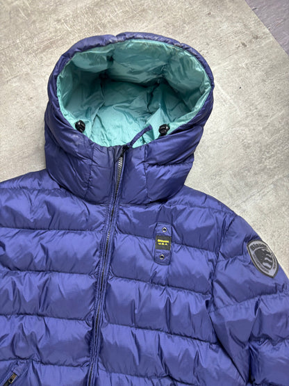 Blauer Puffer S