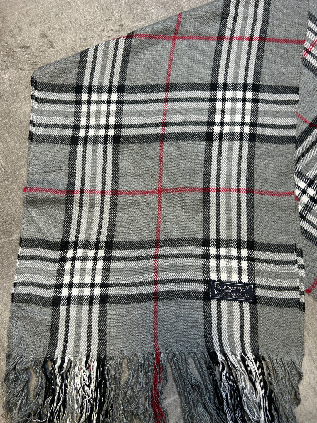 Burberry Schal grau