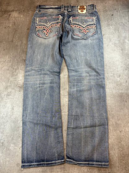 Rock Revival Straight Jeans L