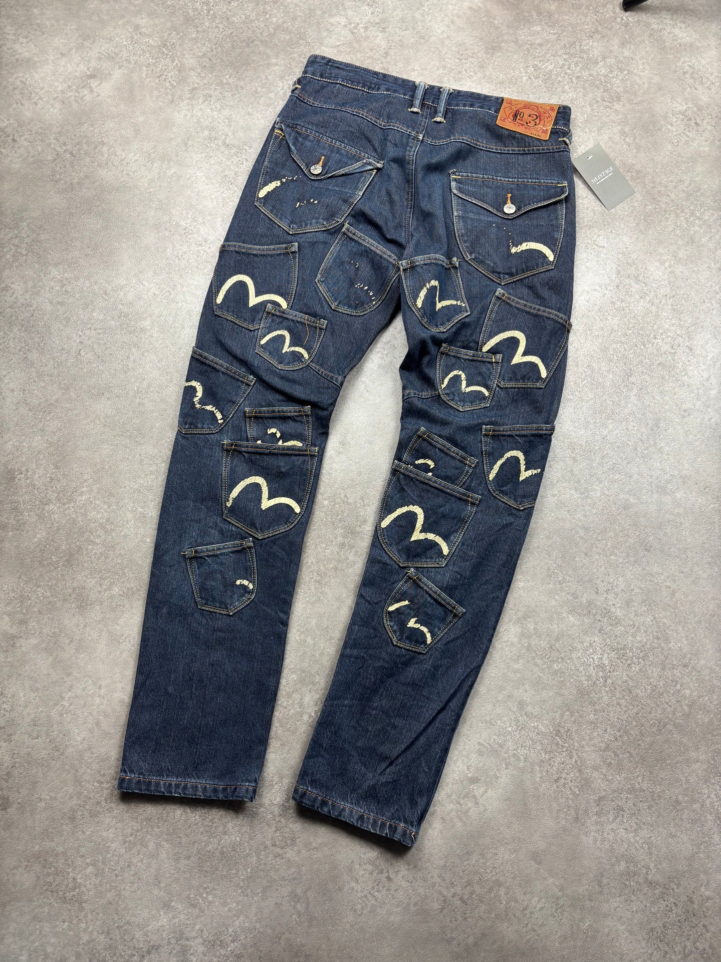 Evisu Multipocket Slim Jeans S