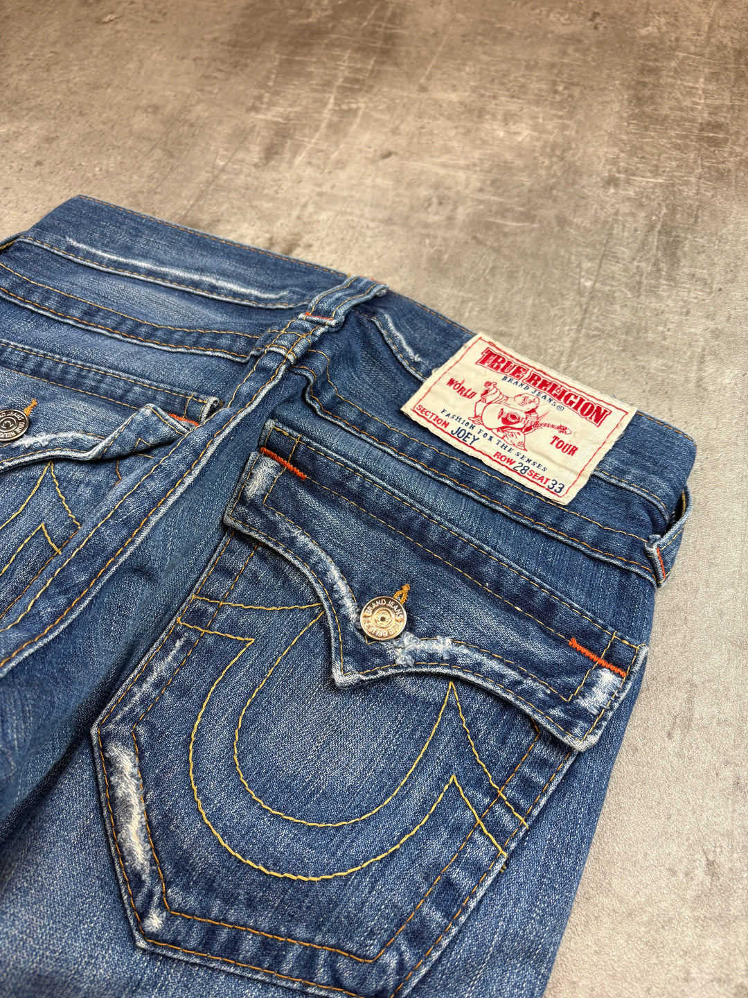 True Religion Low Waist Jeans S