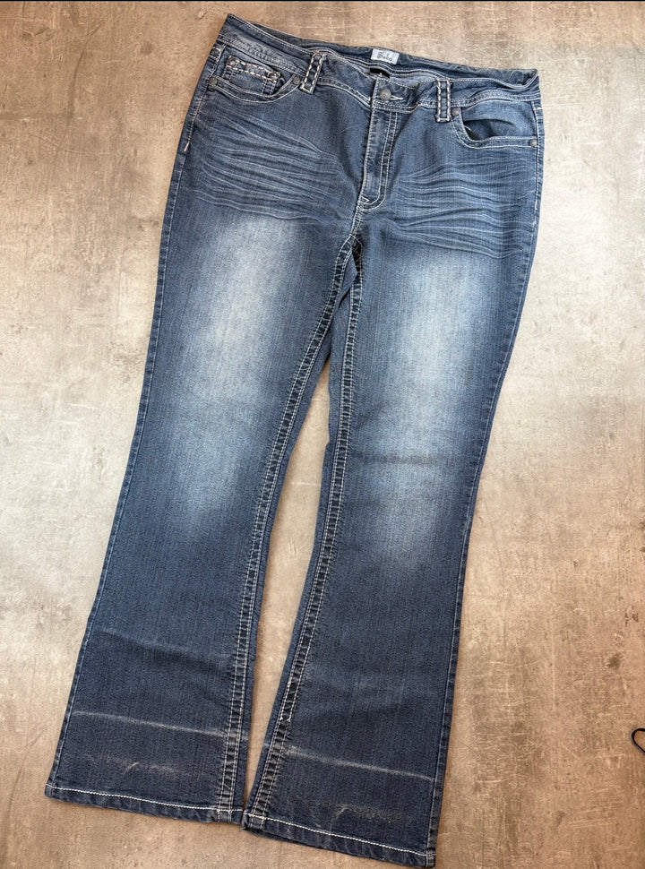 Vintage Low Waist Jeans XL