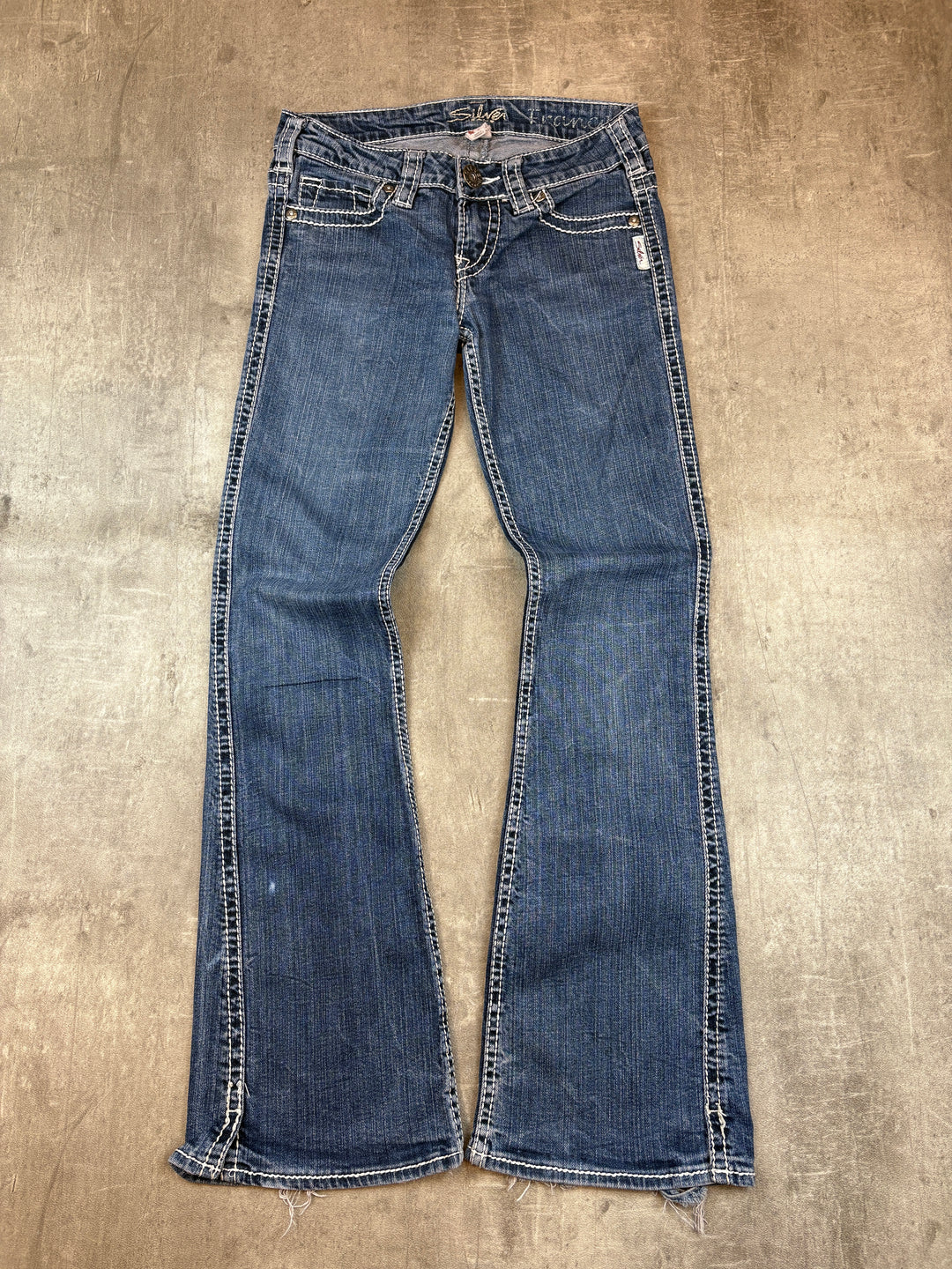 Vintage Low Waist Bootcut Jeans XS