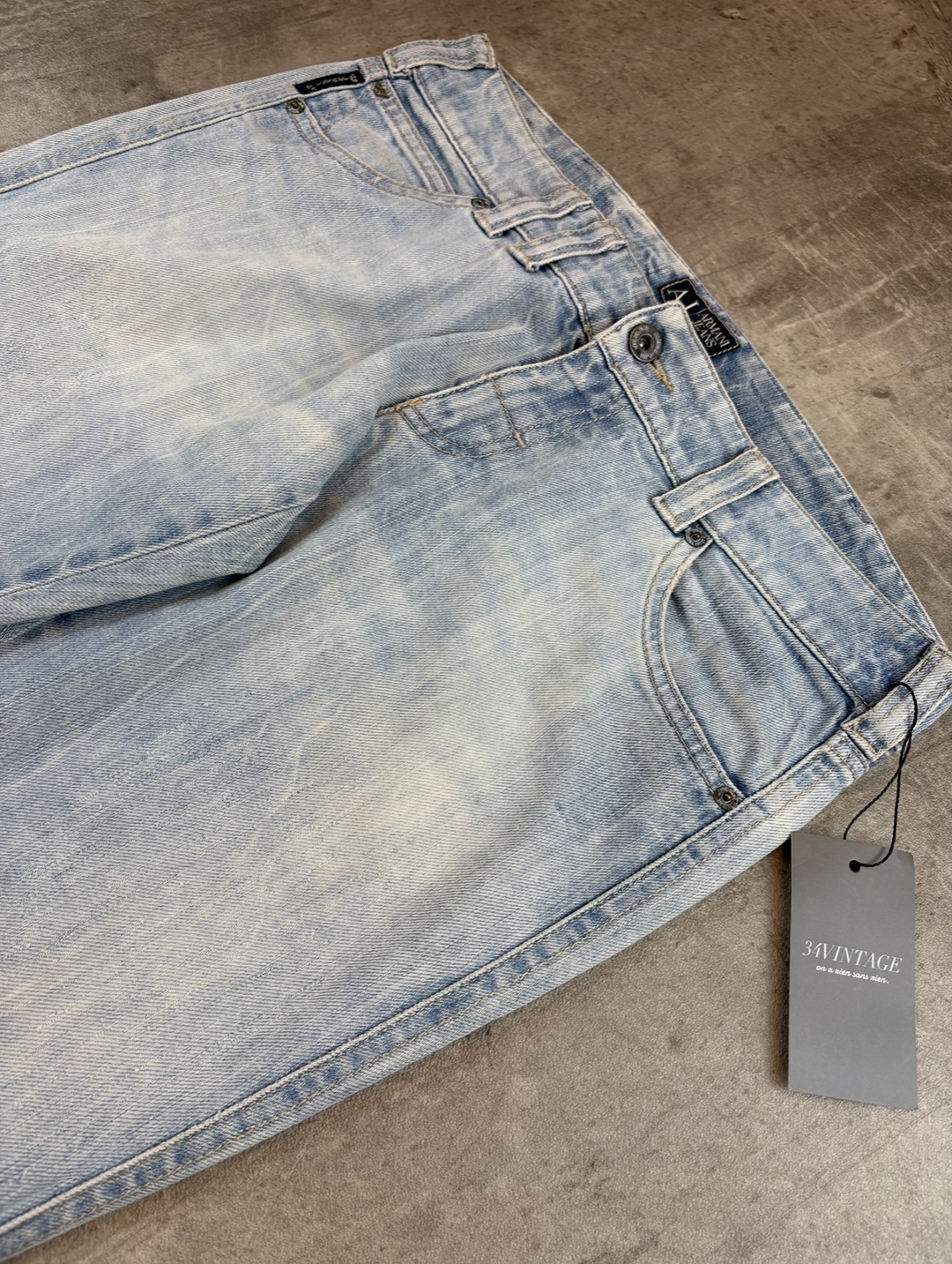 Armani Low Waist Jeans M