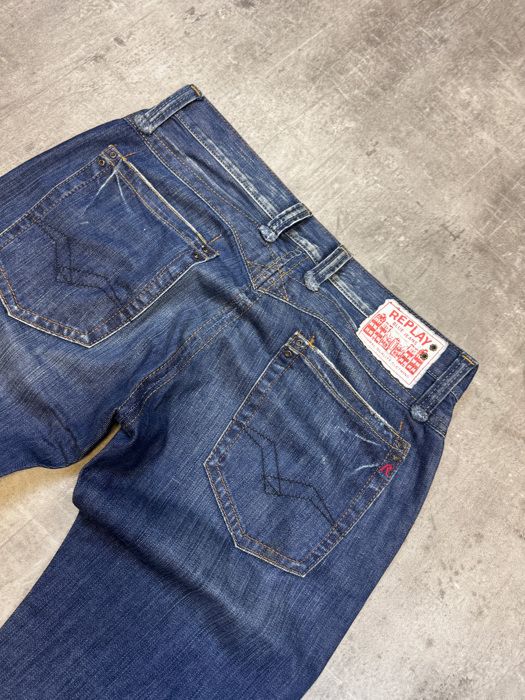 Replay washed Straight Jeans M