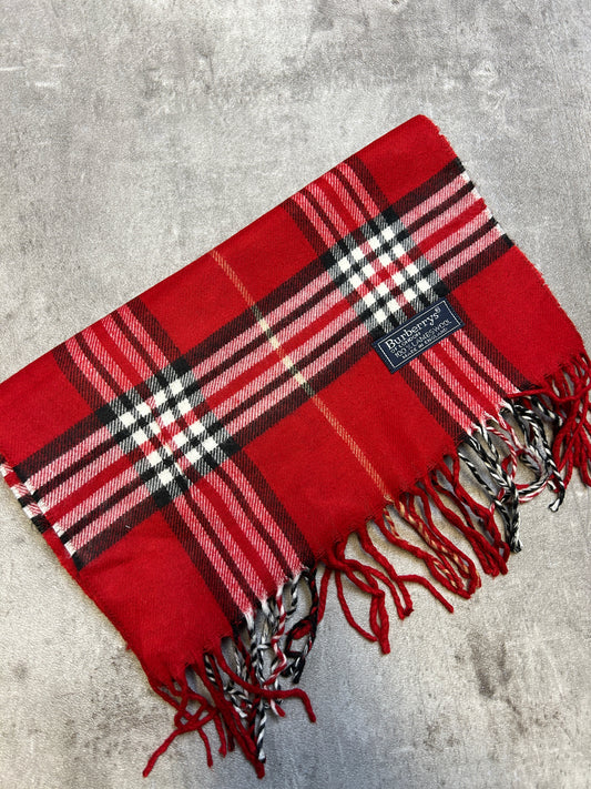 Burberry Schal rot