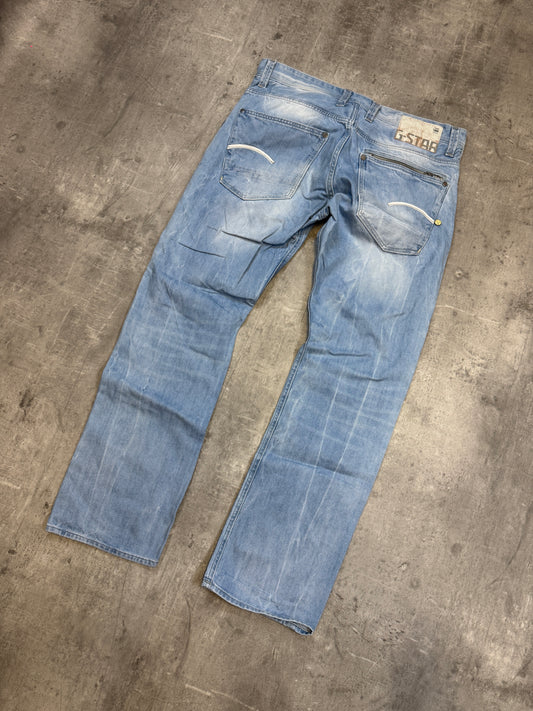 G-Star washed Straight Jeans L