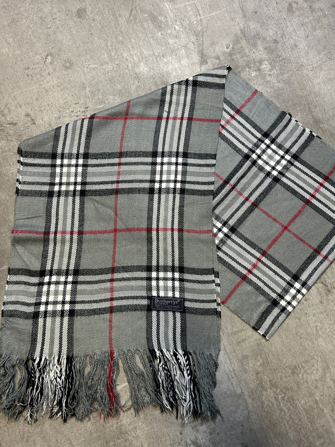 Burberry Schal grau
