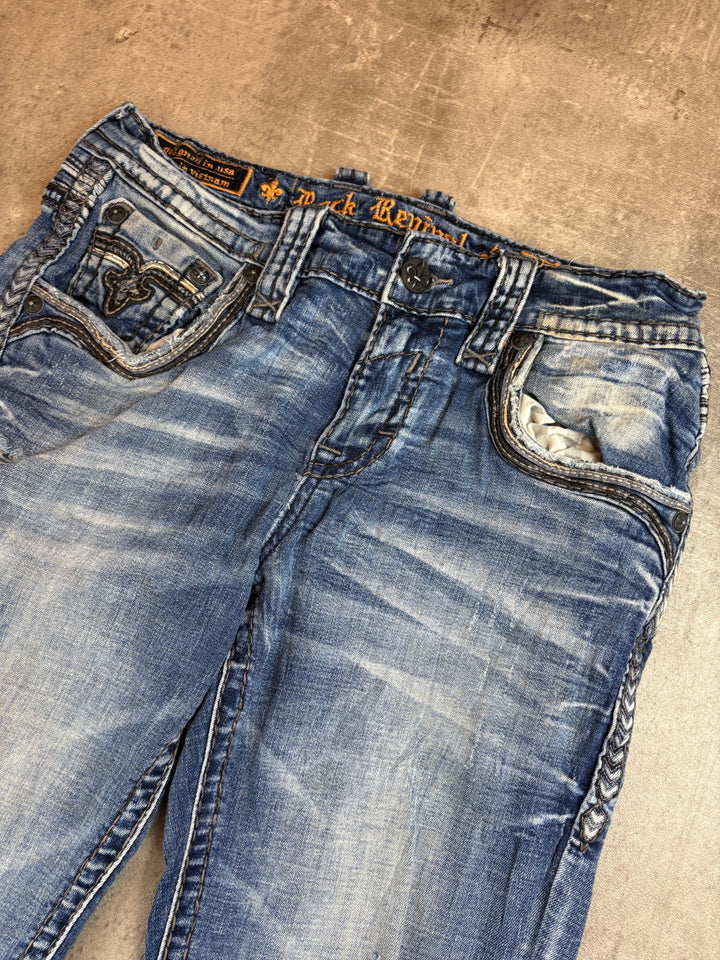Rock Revival Straight Jeans S