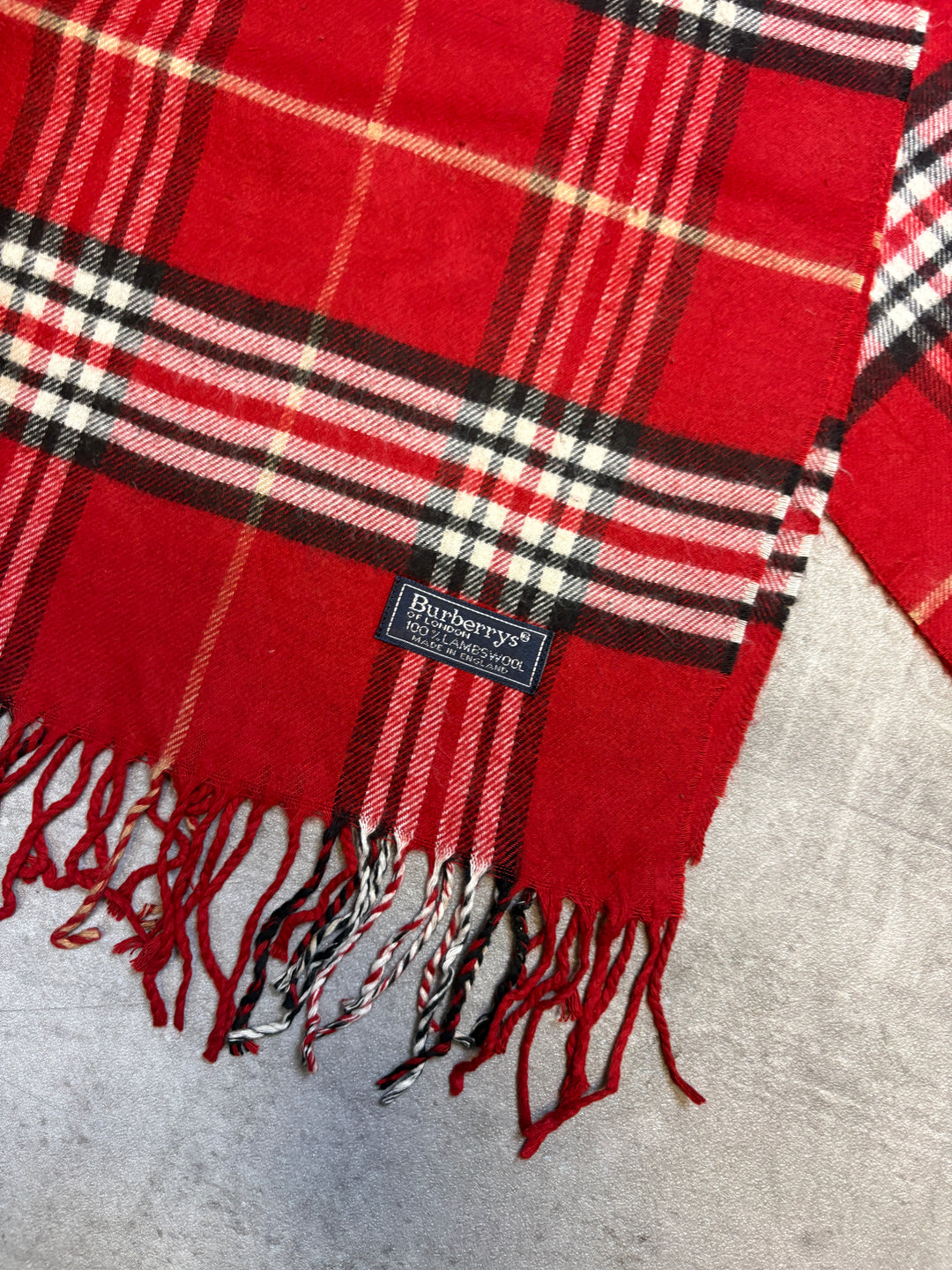 Burberry Schal rot