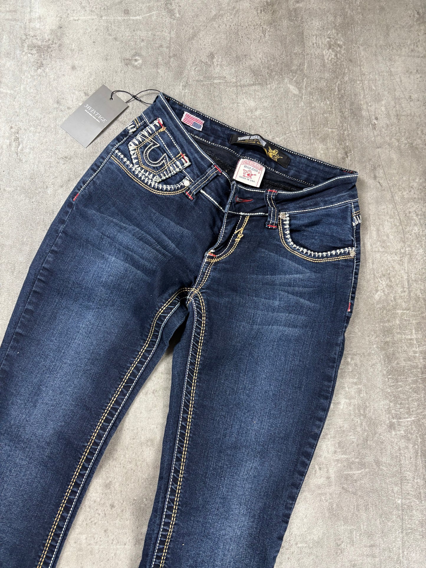 True Religion Low Waist Jeans S