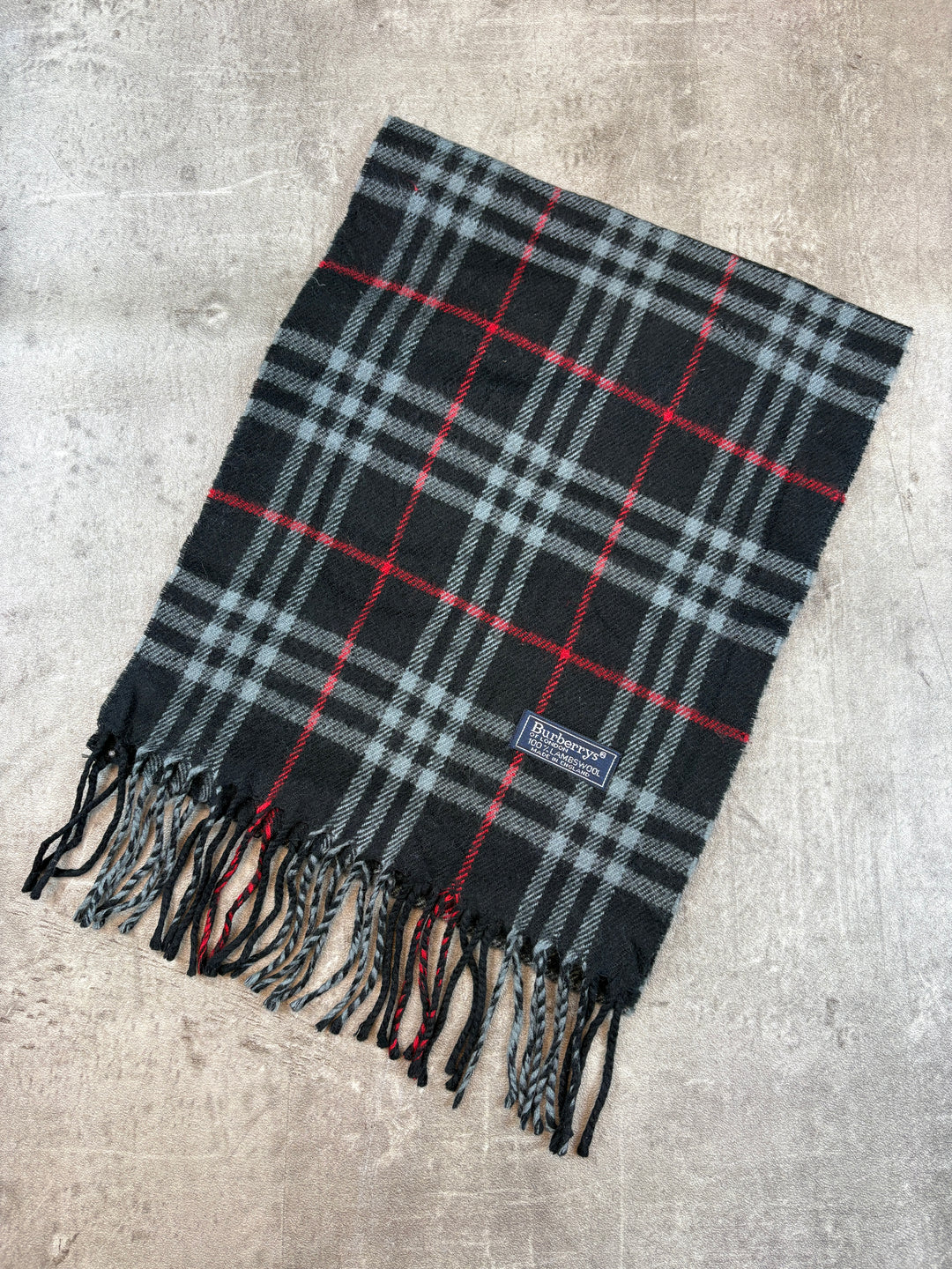 Burberry Schal schwarz