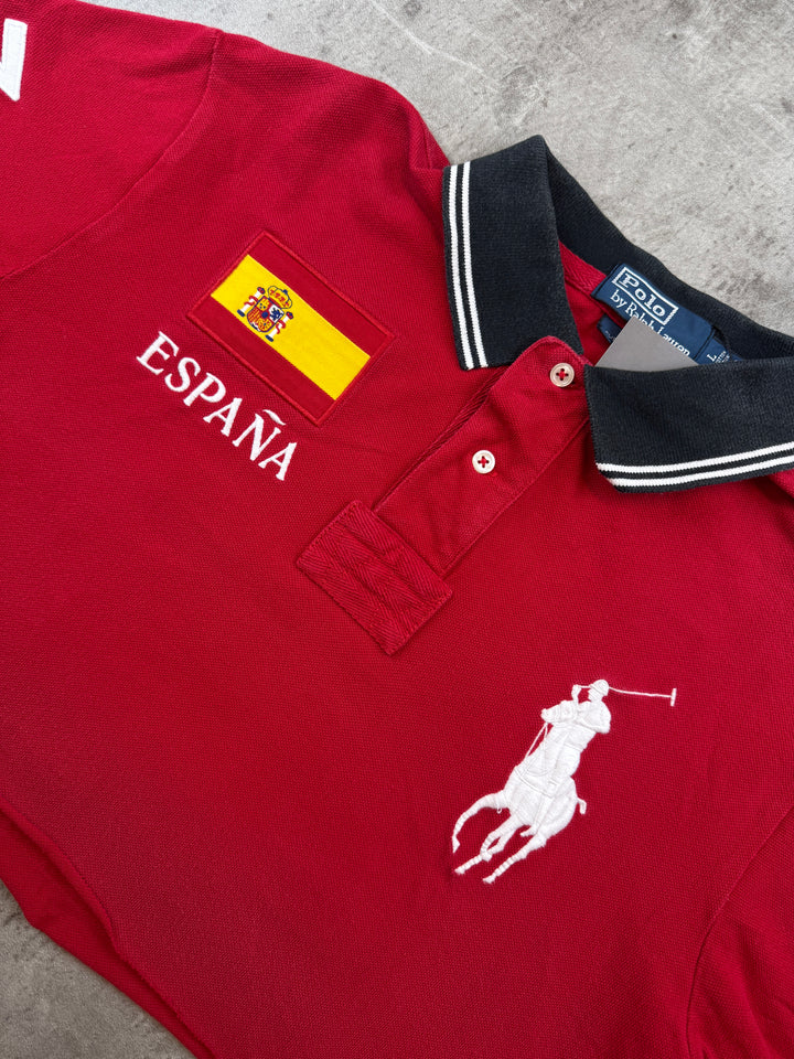 “RARE“ Cropped Ralph Lauren ESPAÑA Girls Polo L