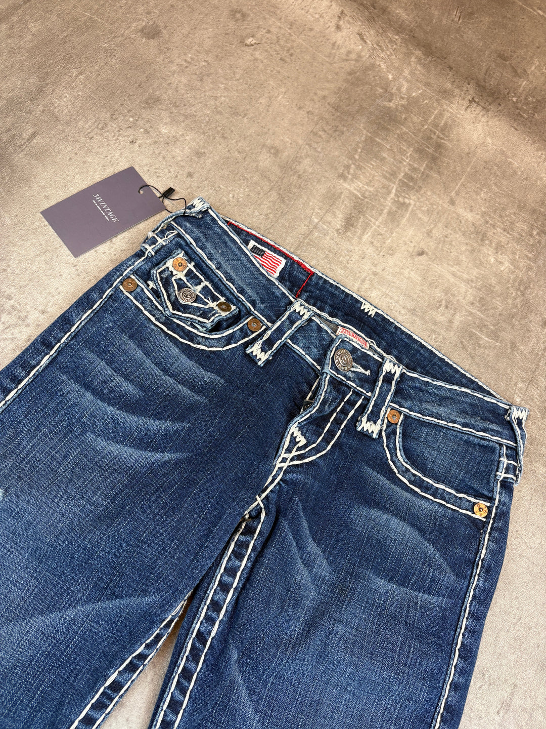 True Religion Low Waist Straight Jeans XS | 24