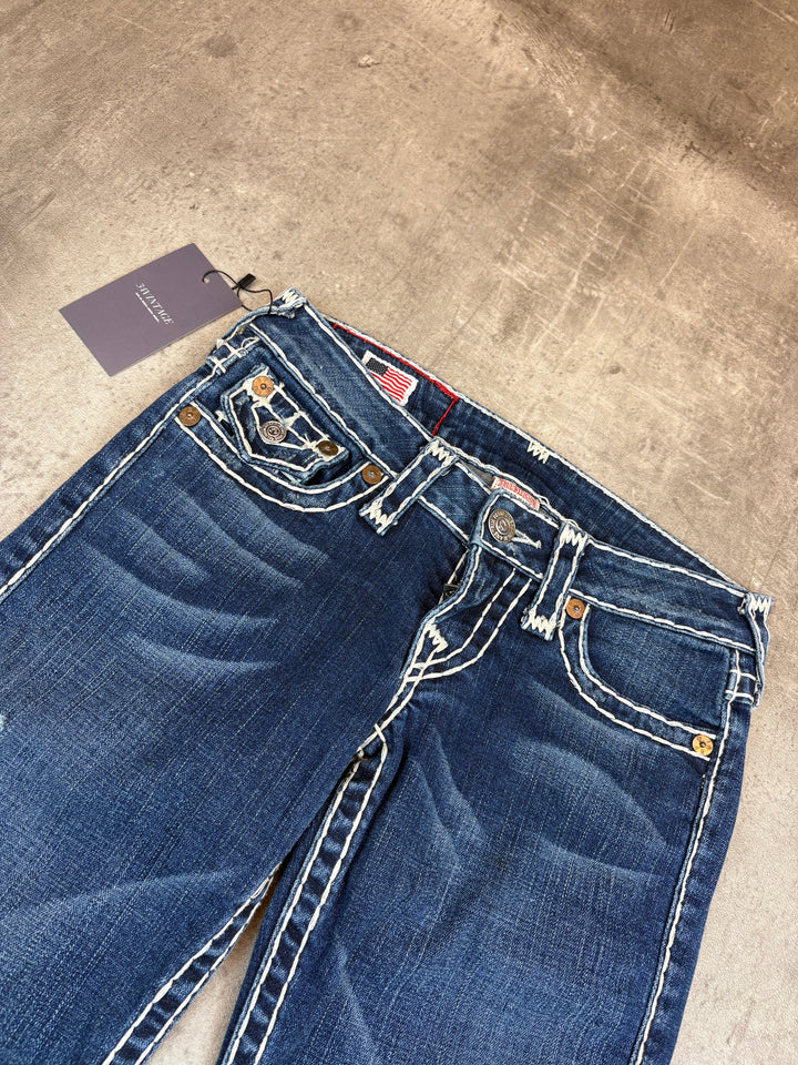 True Religion Low Waist Straight Jeans XS | 24