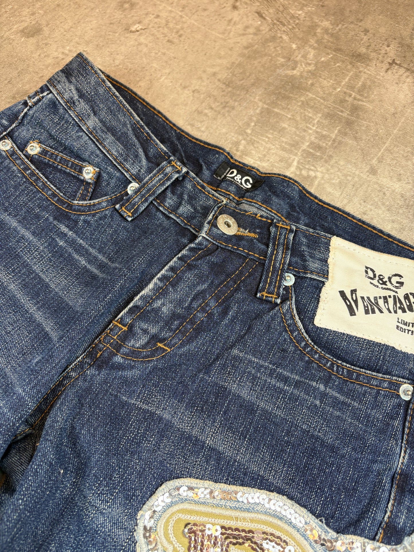 Dolce &Gabanna Low Waist Jeans S