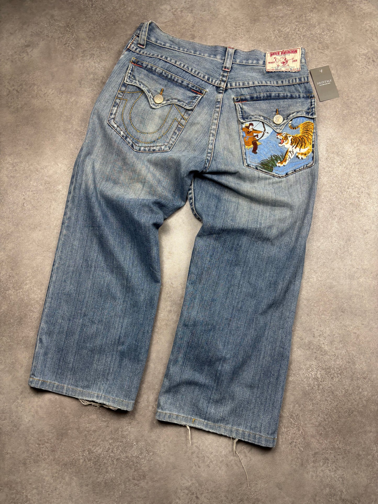True Religion Baggy Jeans L