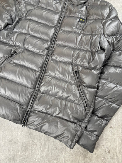 Blauer Puffer M
