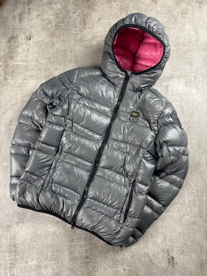 Blauer Puffer XS