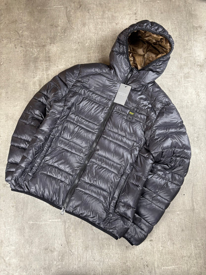 Blauer Puffer S