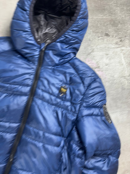 Blauer Puffer XS
