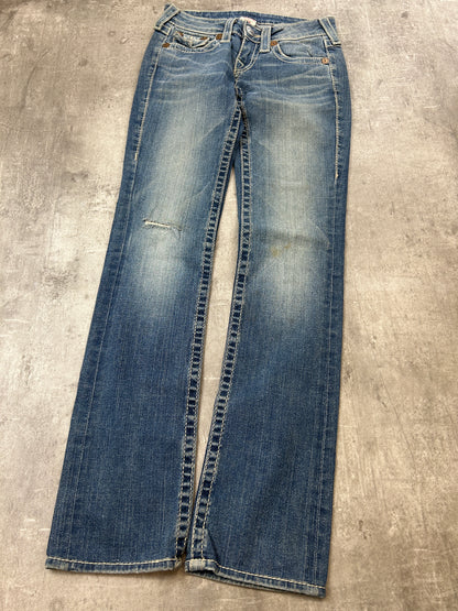 True Religion Low Waist Jeans S