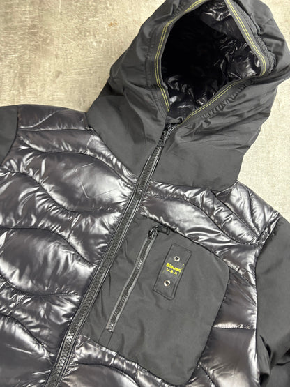 Blauer Puffer M