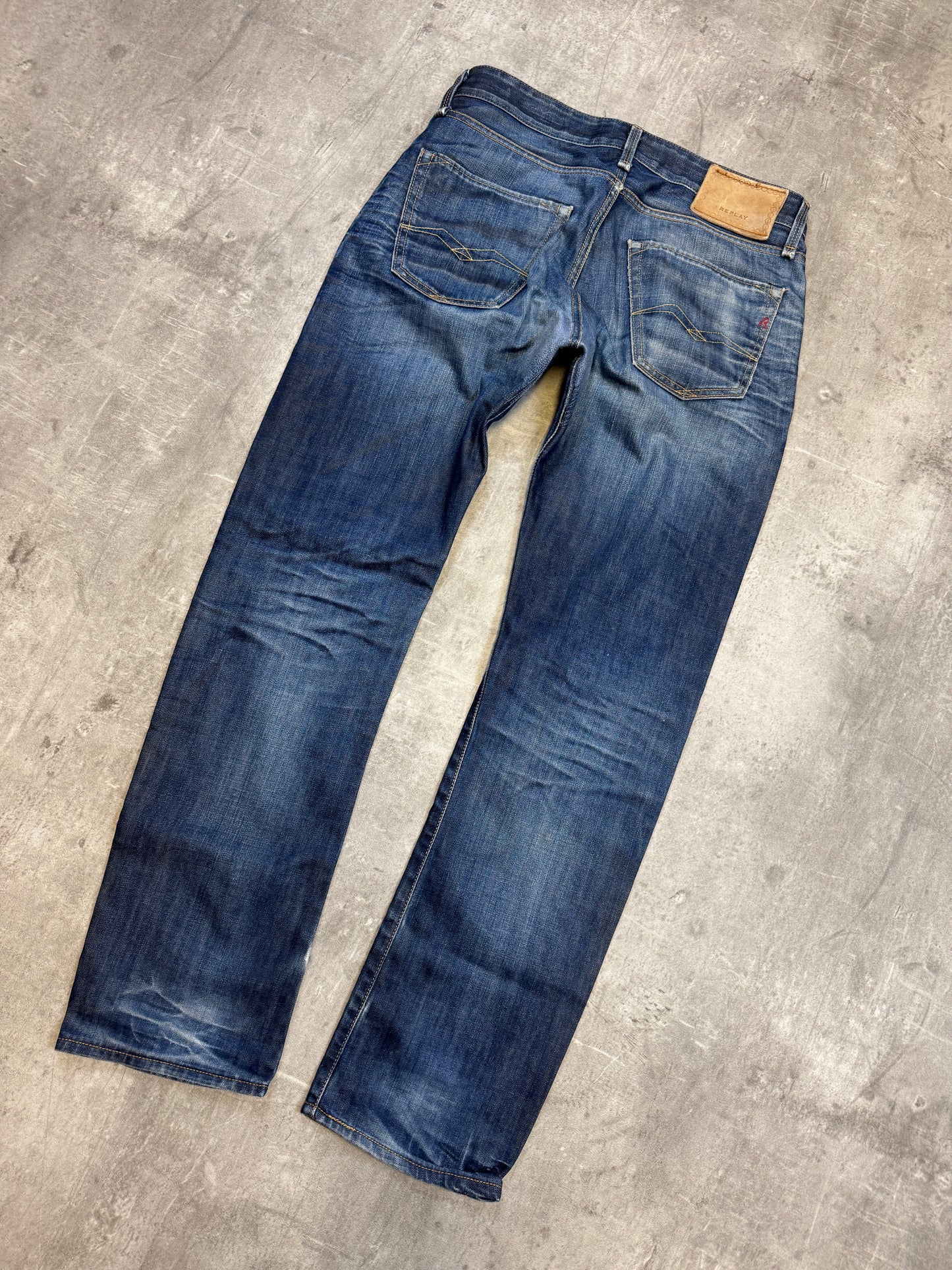 Replay washed Straight Jeans M