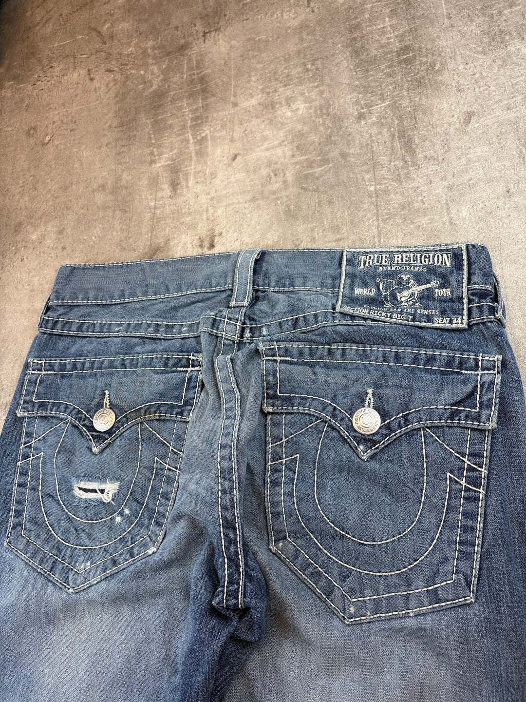 True Religion Baggy Jeans L