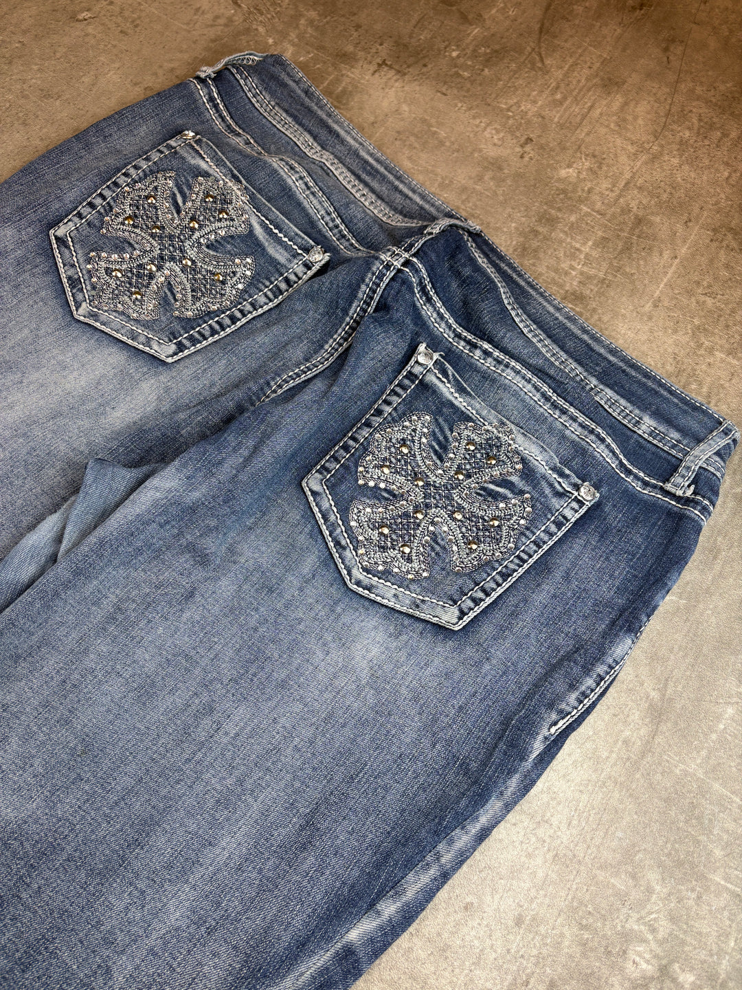 Vintage Low Waist Jeans XL