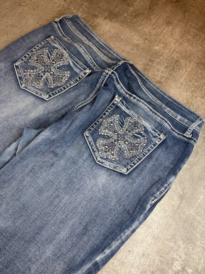 Vintage Low Waist Jeans XL