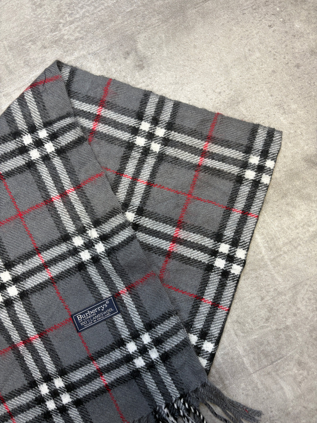 Burberry Schal grau