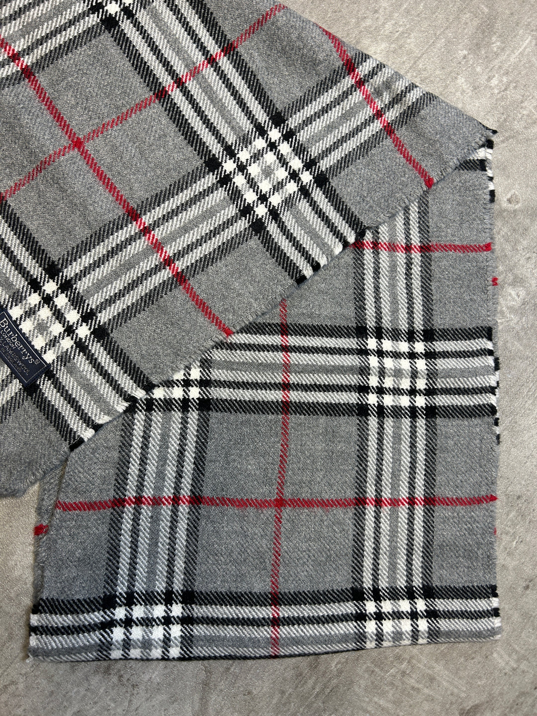 Burberry Schal grau