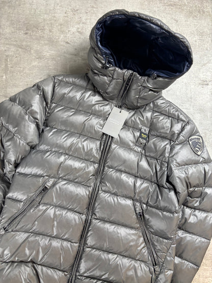 Blauer Puffer M