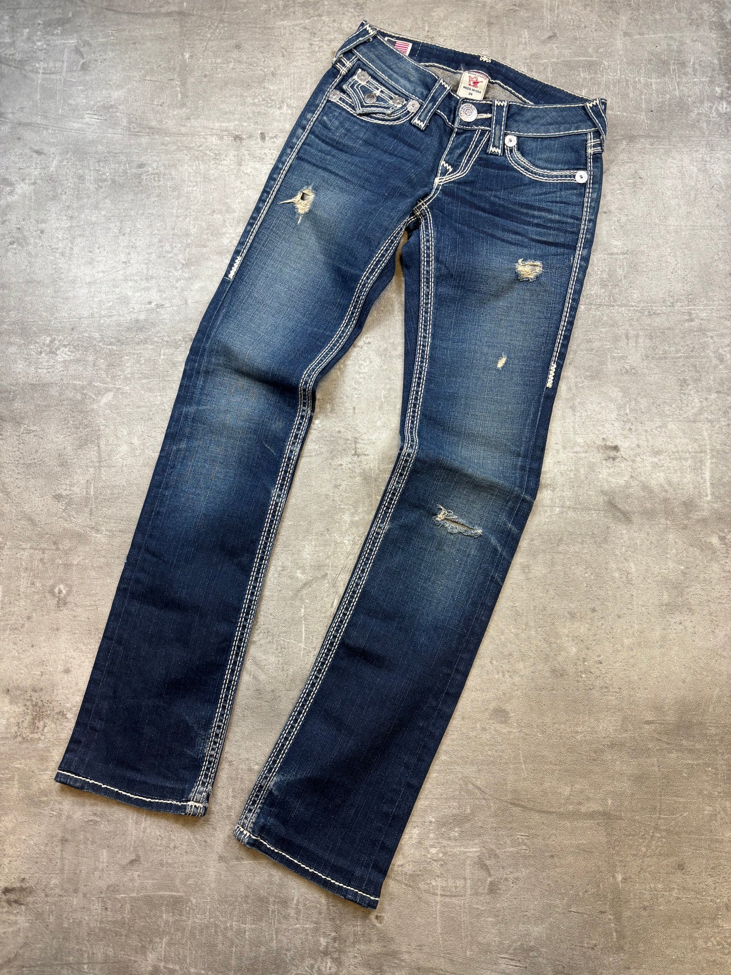 True Religion Low Waist Jeans S