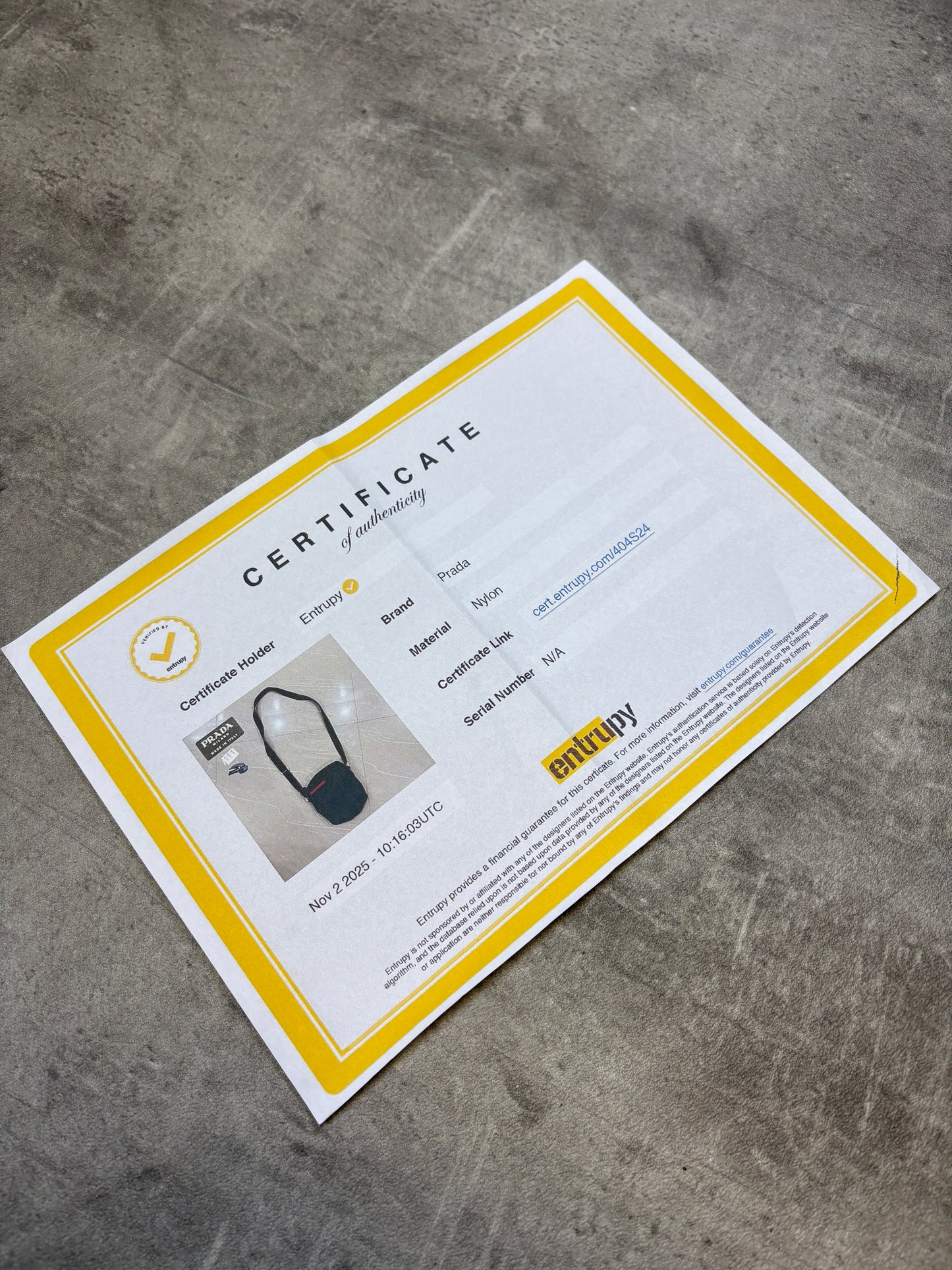 Prada Nylon Sling Bag