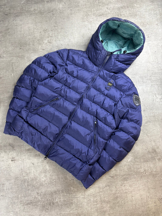 Blauer Puffer S
