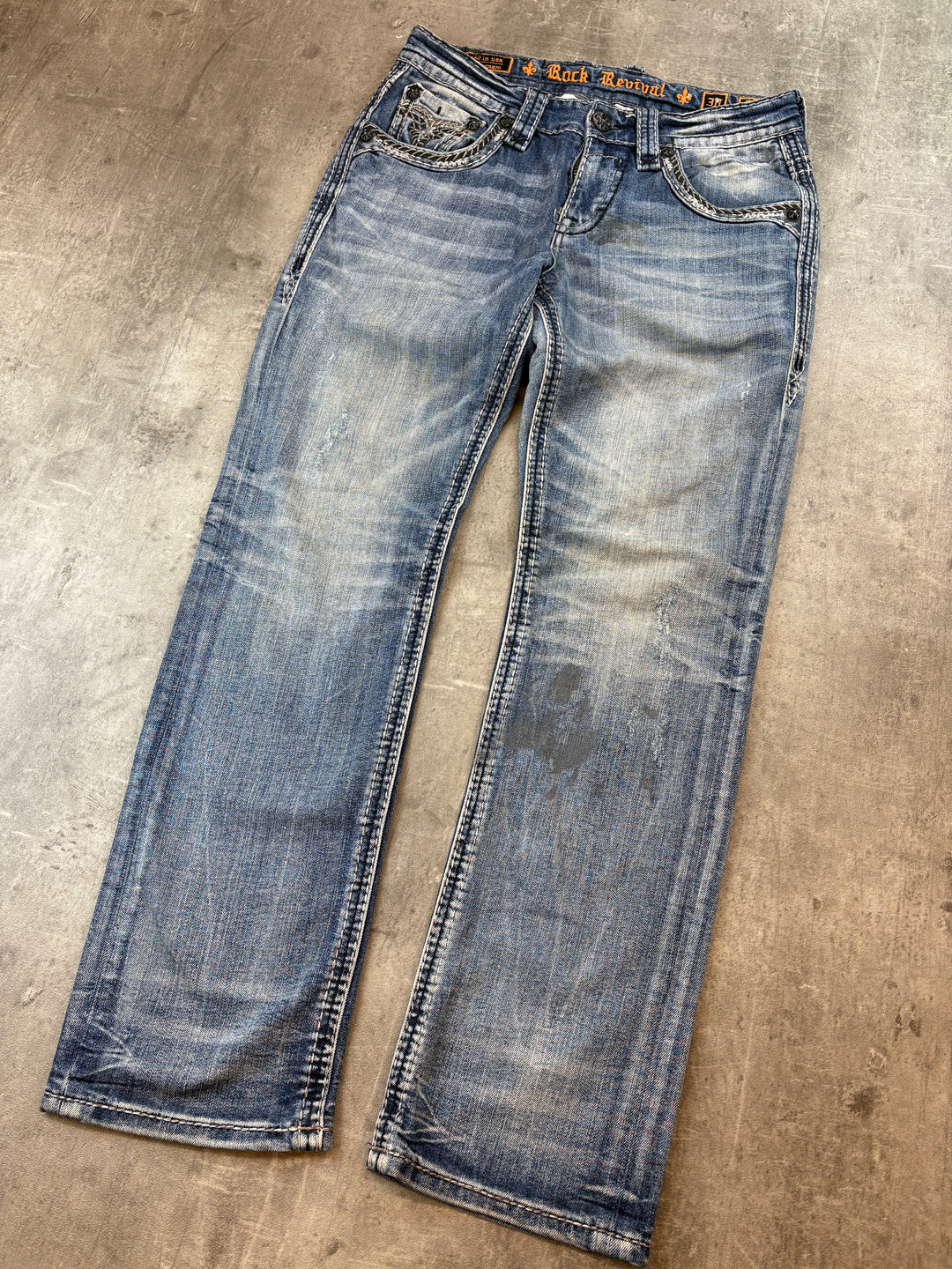Rock Revival Straight Jeans M